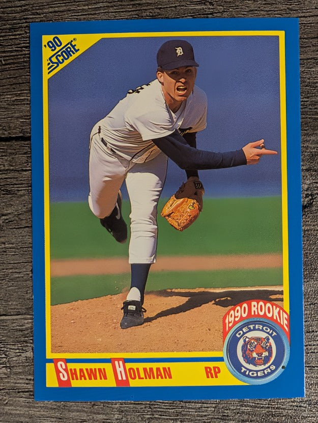 1990 Score #620 Shawn Holman RC