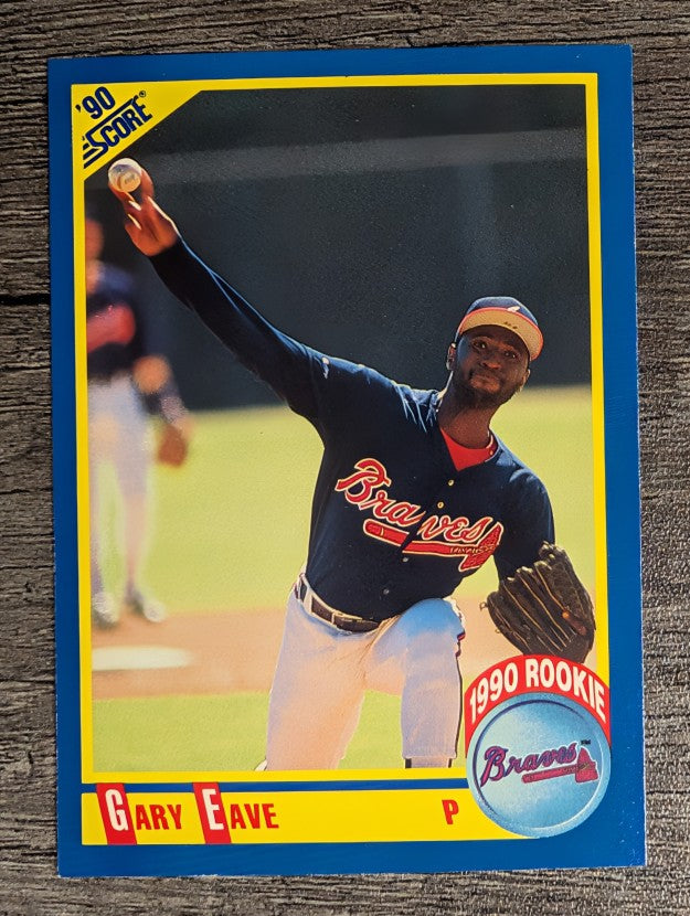 1990 Score #621 Gary Eave RC