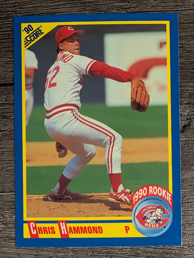 1990 Score #629 Chris Hammond RC