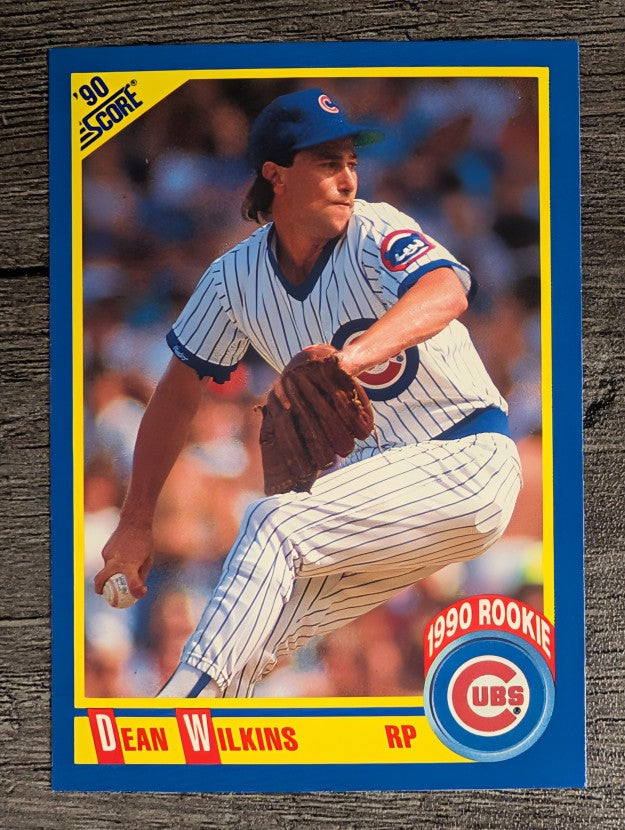 1990 Score #630 Dean Wilkins RC