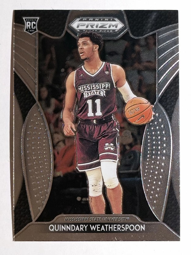 2019-20 Panini Prizm Draft Picks #50 Quinndary Weatherspoon
