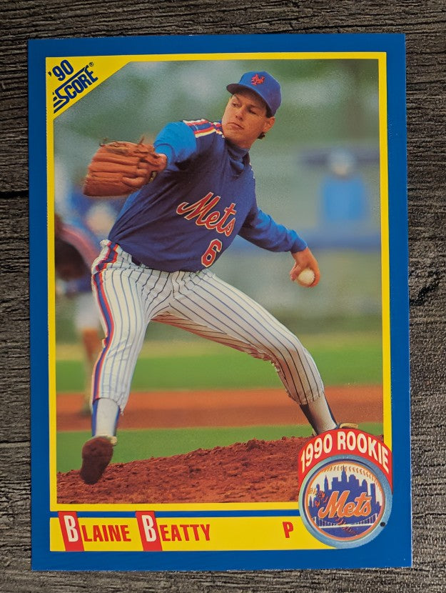 1990 Score #632 Blaine Beatty RC