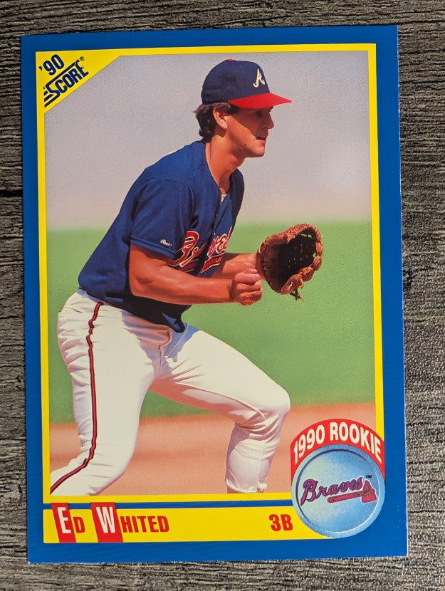 1990 Score #644 Ed Whited RC