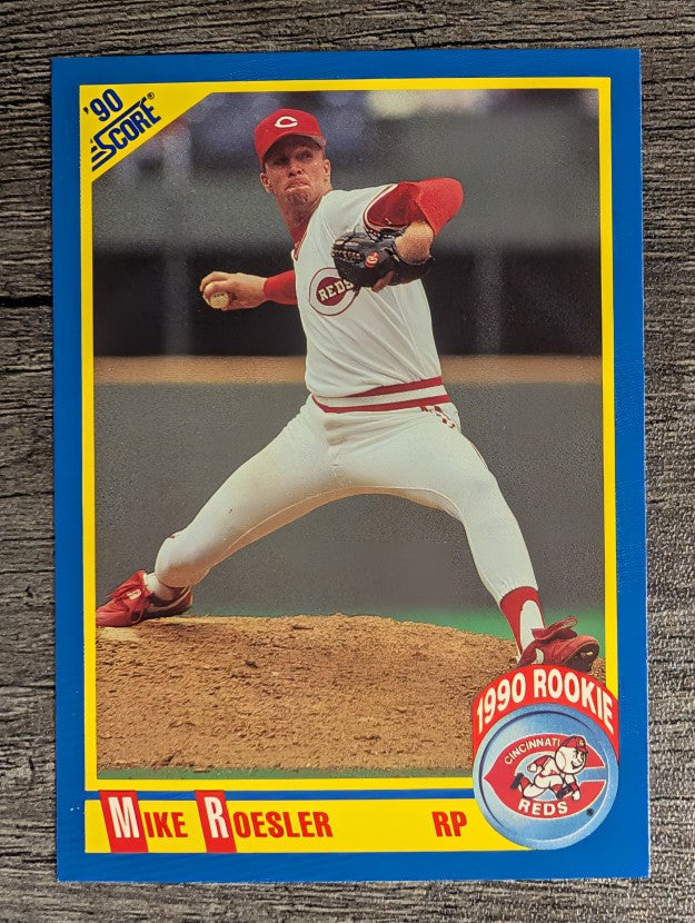 1990 Score #648 Mike Roesler RC