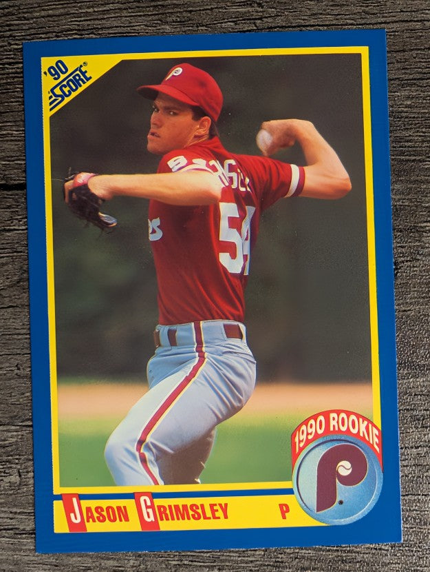 1990 Score #649 Jason Grimsley RC