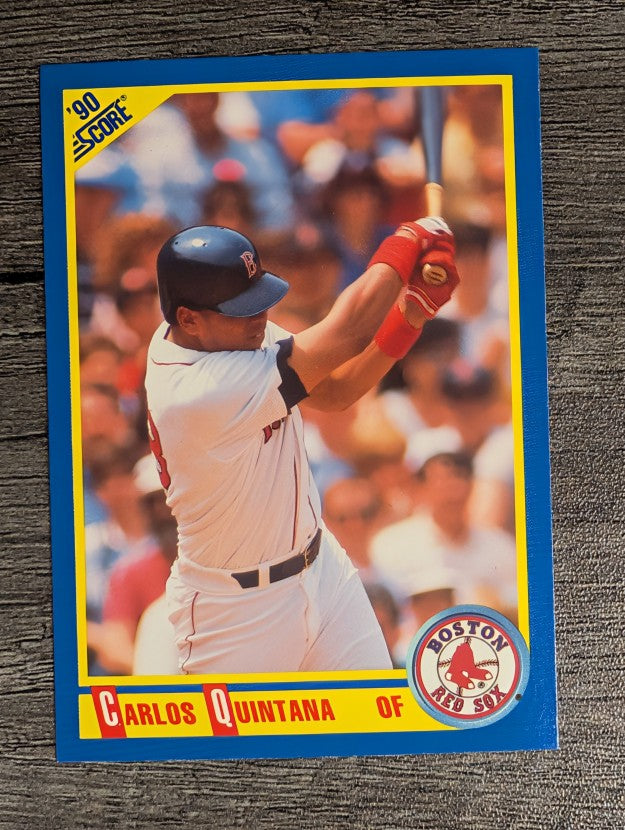 1990 Score #658 Carlos Quintana