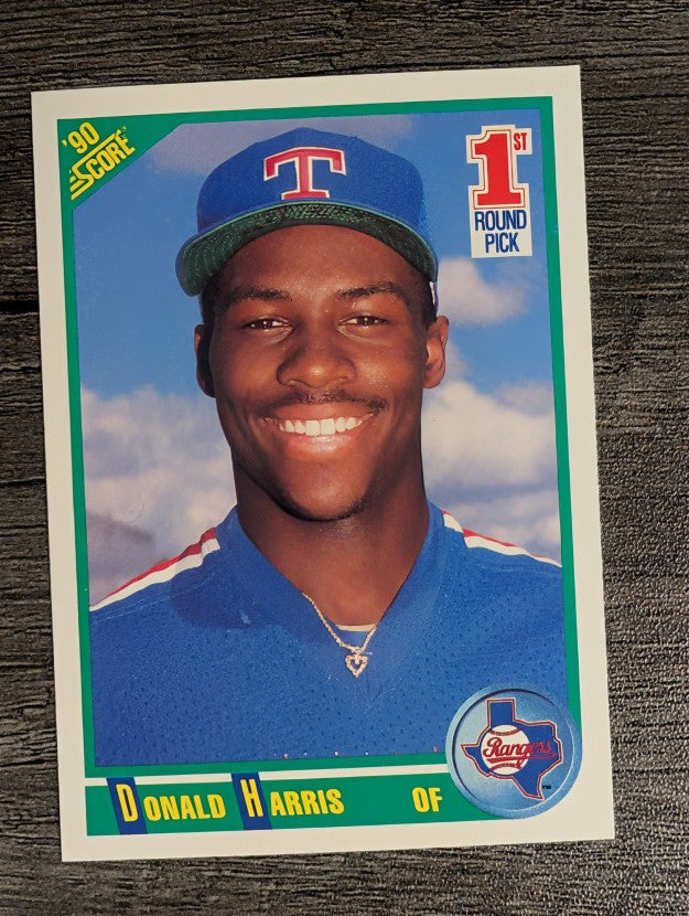 1990 Score #661 Donald Harris RC