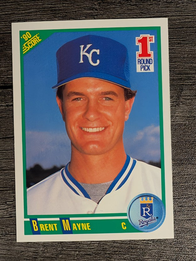 1990 Score #664 Brent Mayne DC RC