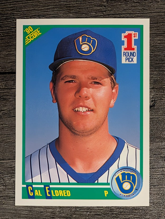1990 Score #669 Cal Eldred RC