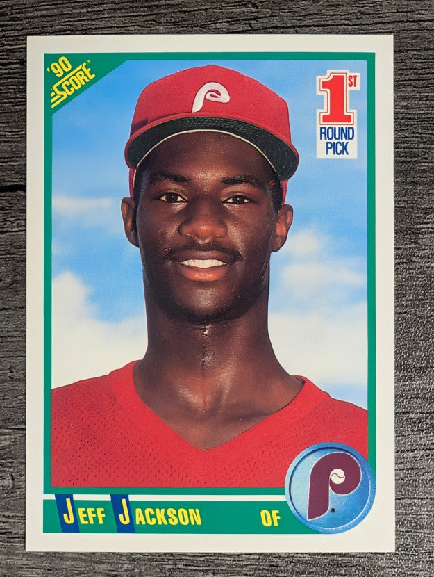 1990 Score #678 Jeff Jackson RC