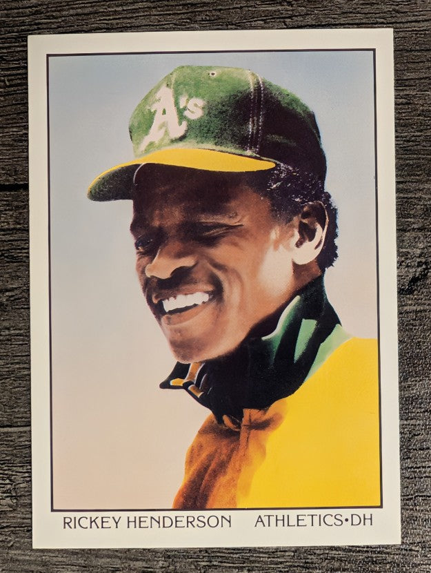 1990 Score #686 Rickey Henderson DT