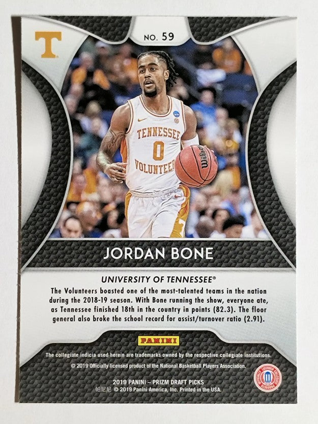 2019-20 Panini Prizm Draft Picks #59 Jordan Bone