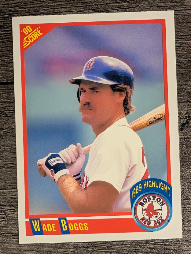 1990 Score #704 Wade Boggs HL