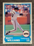 1988 Score Young Superstars I #18 Matt Williams