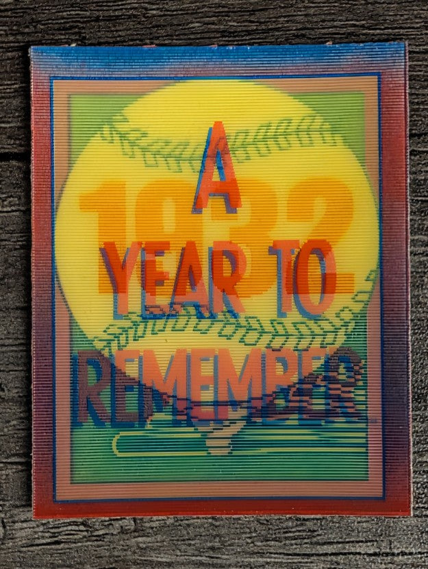 1989 Score Magic Motion Trivia Cards #1 Babe Ruth