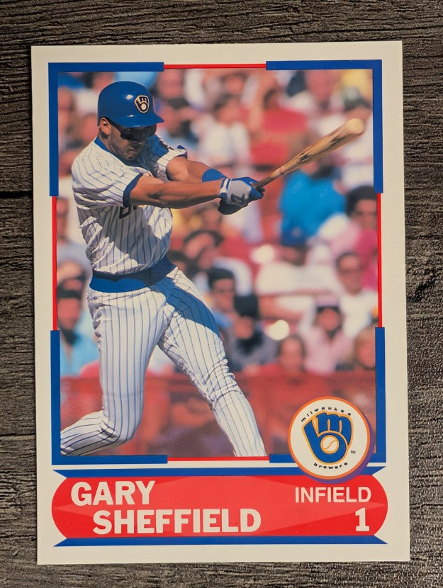 1989 Score Young Superstars I #25 Gary Sheffield (EXMT)