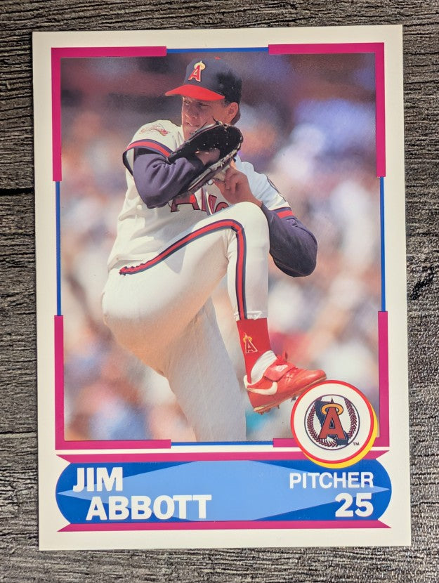 1990 Score Young Superstars I #5 Jim Abbott