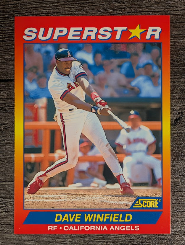1992 Score 100 Superstars #9 Dave Winfield