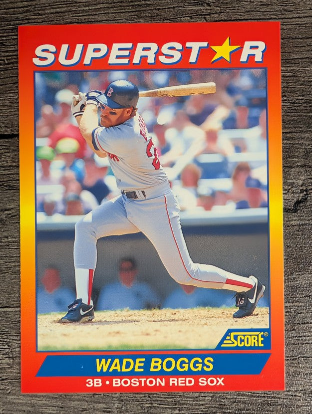 1992 Score 100 Superstars #30 Wade Boggs