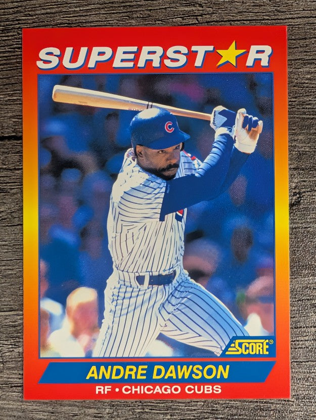 1992 Score 100 Superstars #48 Andre Dawson