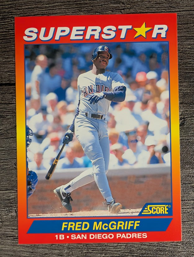 1992 Score 100 Superstars #65 Fred McGriff