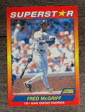 1992 Score 100 Superstars #65 Fred McGriff