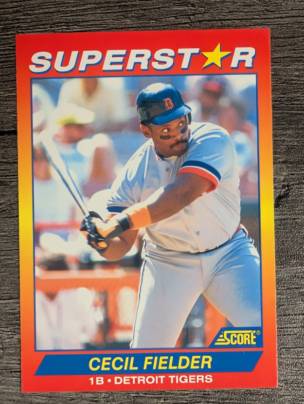 1992 Score 100 Superstars #66 Cecil Fielder