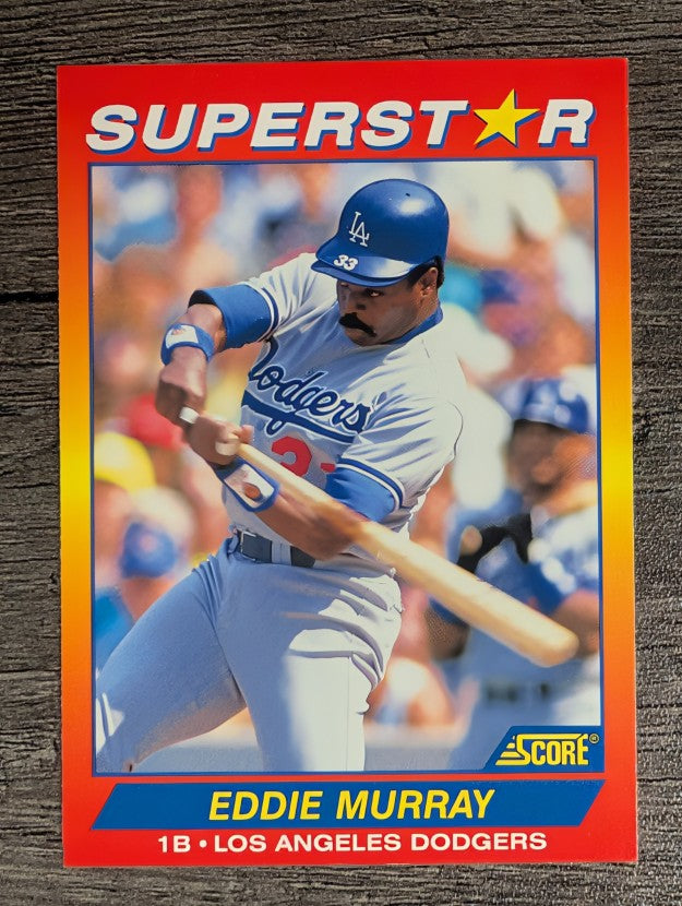 1992 Score 100 Superstars #78 Eddie Murray