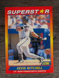 1992 Score 100 Superstars #93 Kevin Mitchell