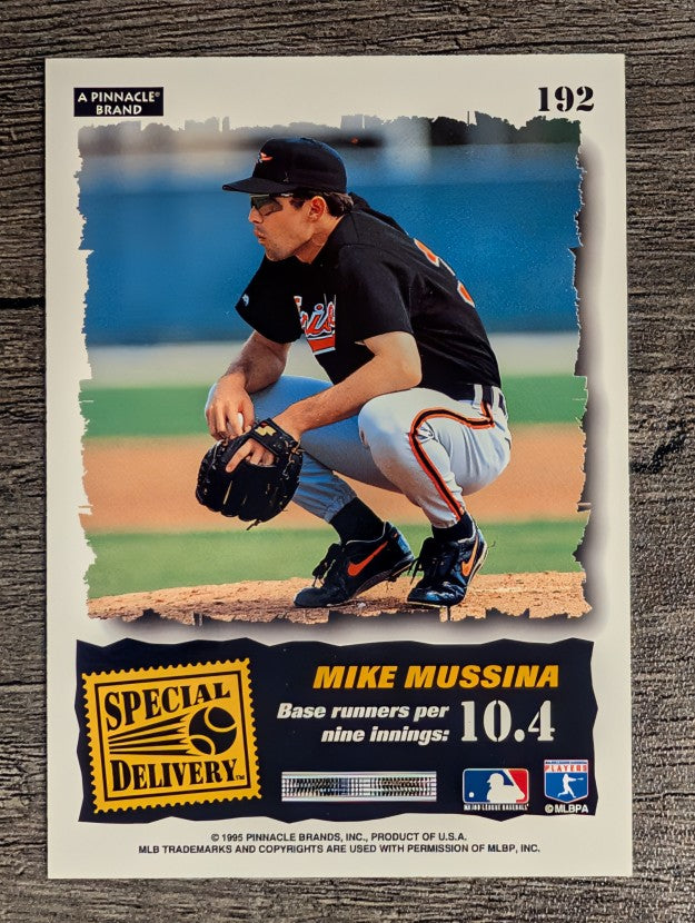 1995 Summit #192 Mike Mussina SD