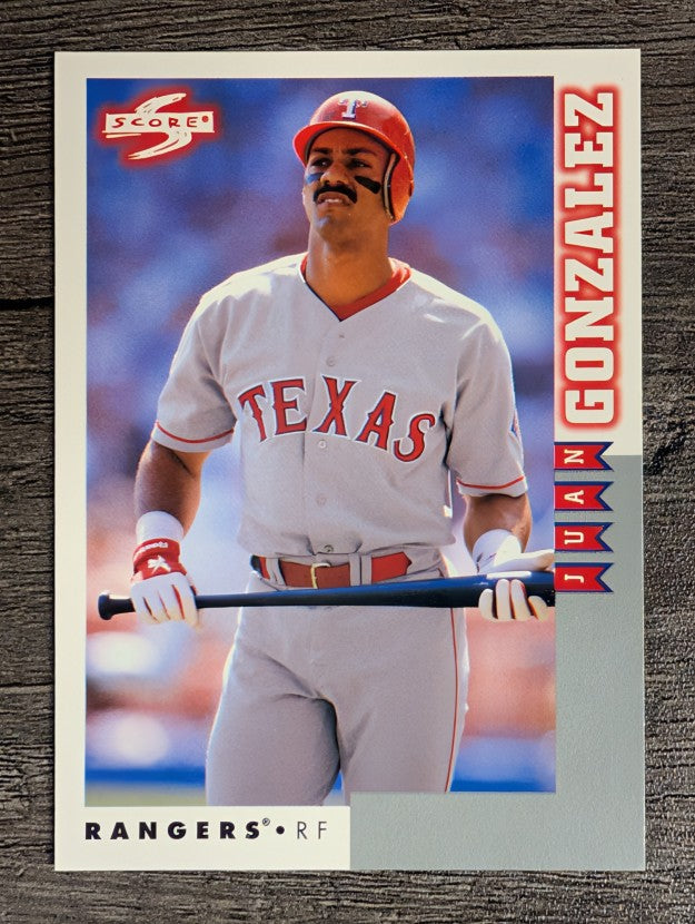 1998 Score Rookie Traded #2 Juan Gonzalez