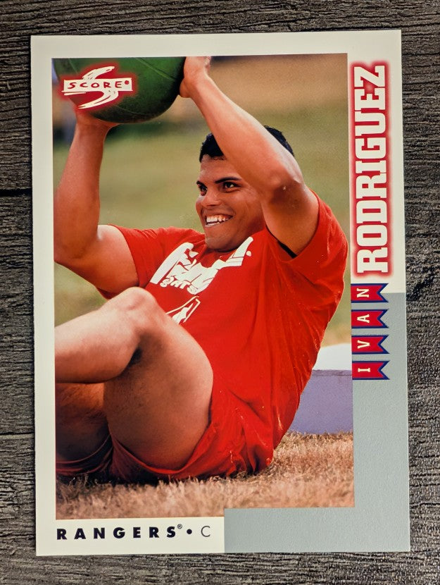 1998 Score Rookie Traded #33 Ivan Rodriguez
