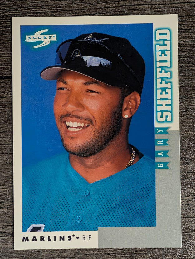 1998 Score Rookie Traded #47 Gary Sheffield