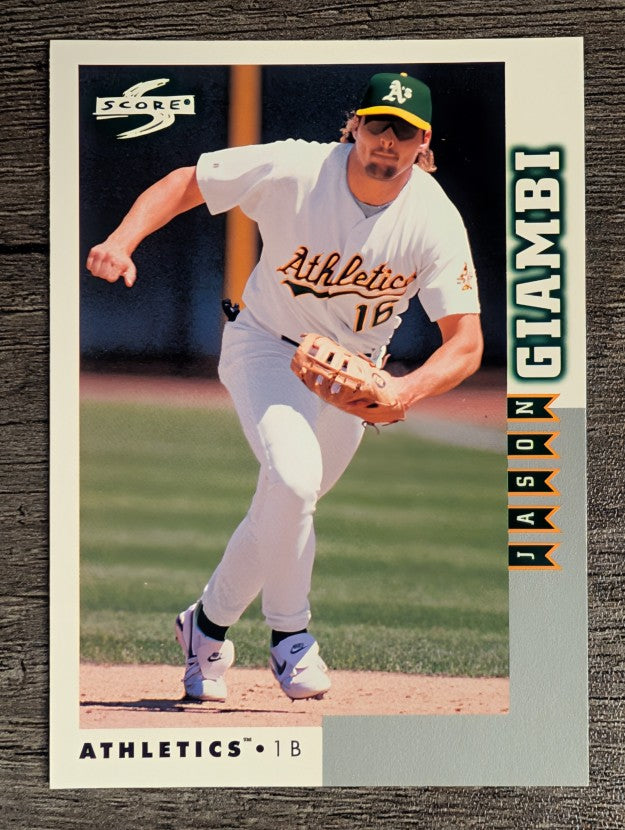1998 Score Rookie Traded #135 Jason Giambi