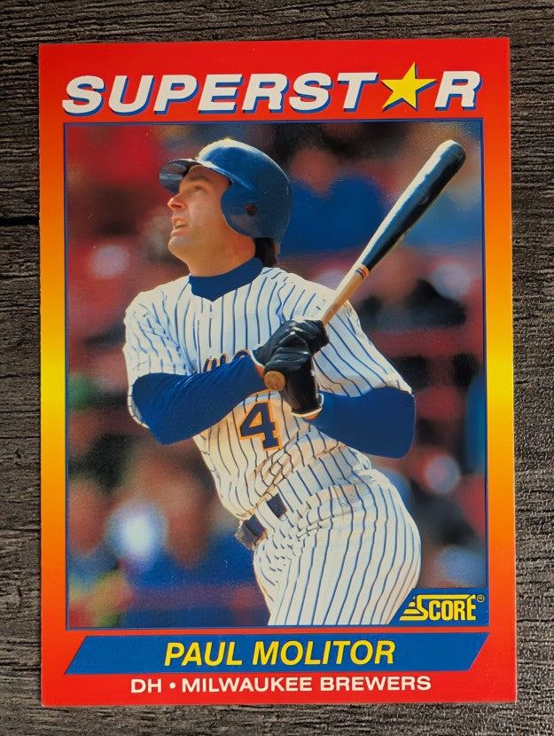 1992 Score 100 Superstars #8 Paul Molitor