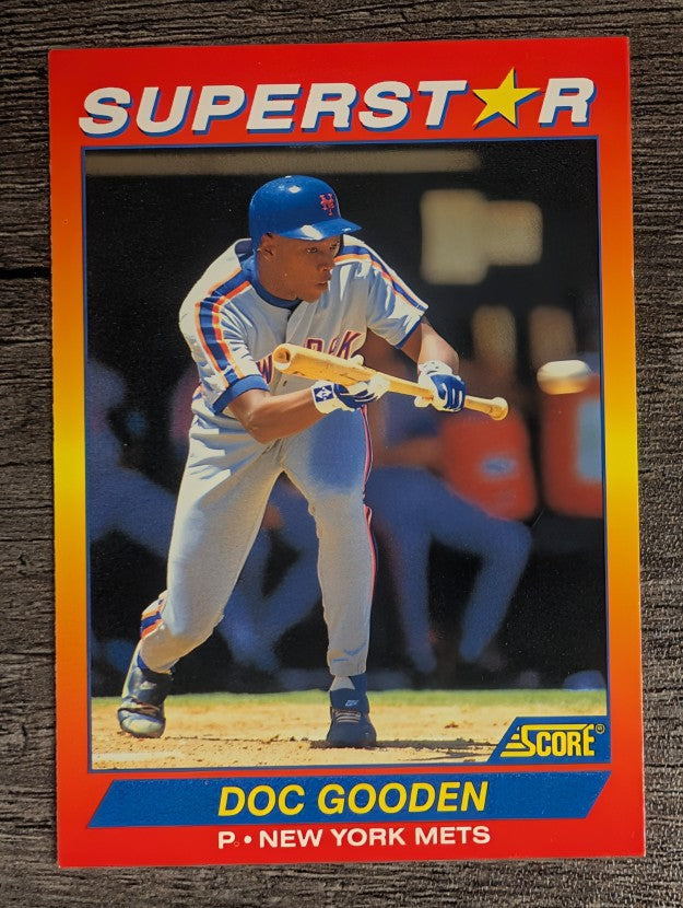 1992 Score 100 Superstars #25 Dwight Gooden