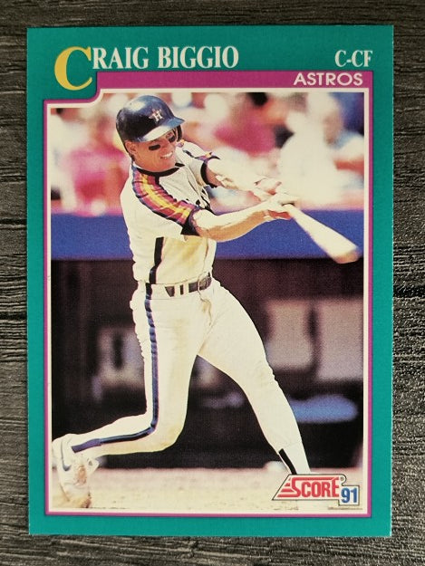 1991 Score #161 Craig Biggio