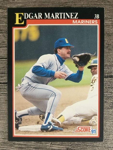 1991 Score #264 Edgar Martinez