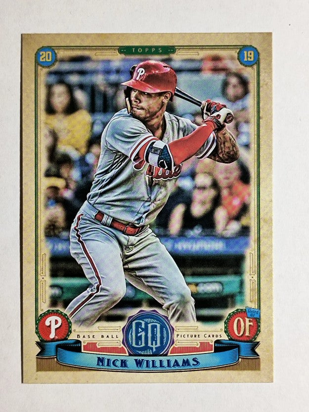 2019 Topps Gypsy Queen #70 Nick Williams
