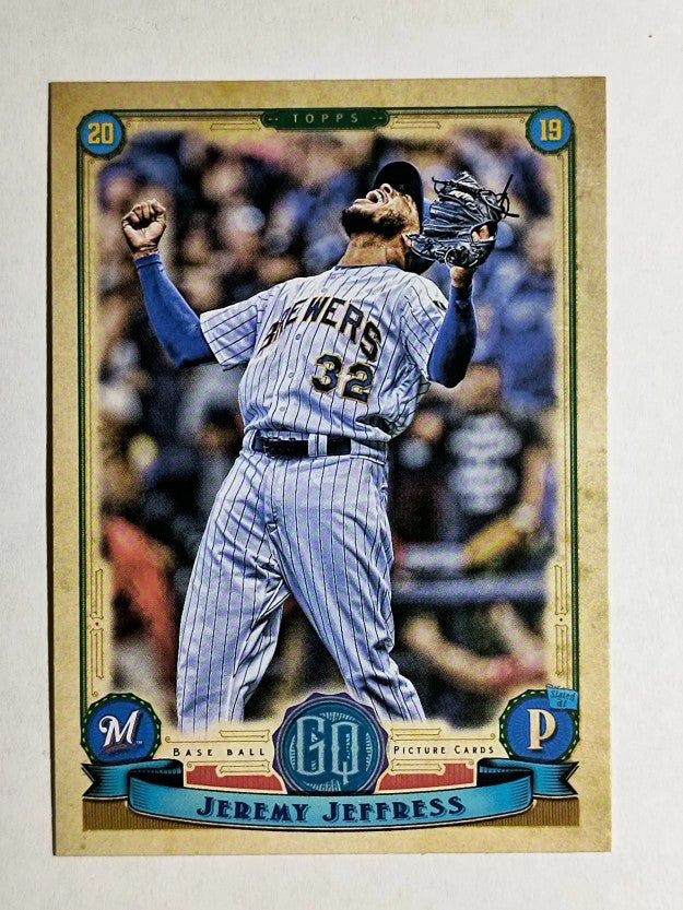 2019 Topps Gypsy Queen #194 Jeremy Jeffress