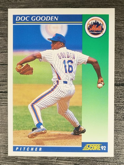 1992 Score #10 Dwight Gooden