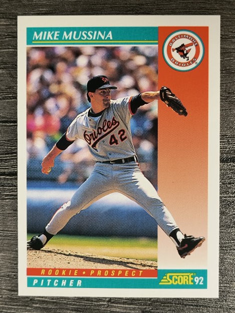 1992 Score #755 Mike Mussina