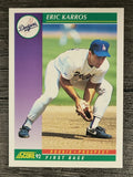 1992 Score #827 Eric Karros