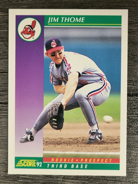 1992 Score #859 Jim Thome