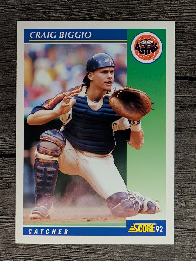 1992 Score #460 Craig Biggio