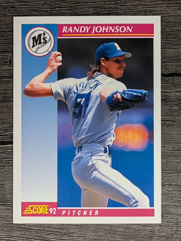 1992 Score #584 Randy Johnson