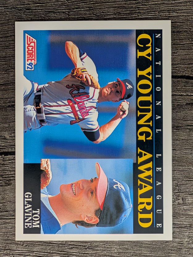 1992 Score #791 Tom Glavine CY