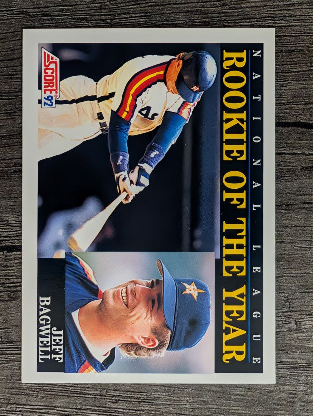 1992 Score #793 Jeff Bagwell ROY