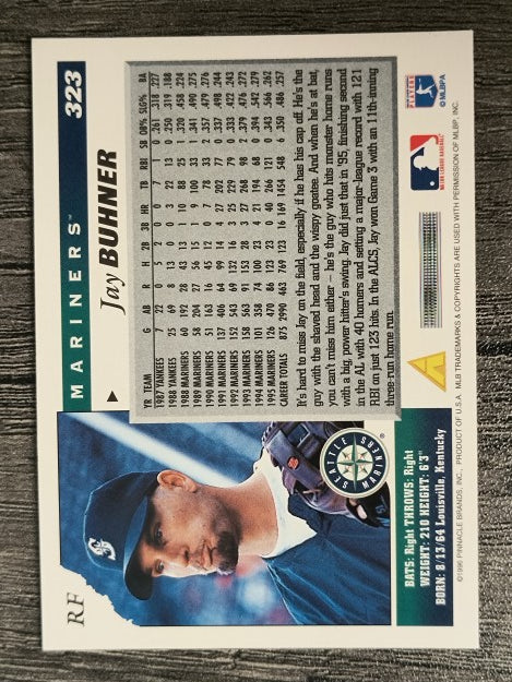 1996 Score #323 Jay Buhner
