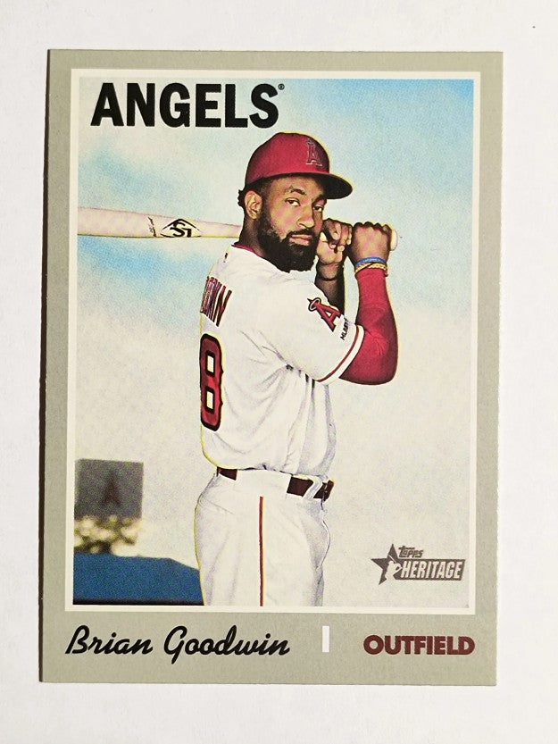 2019 Topps Heritage #550 Brian Goodwin